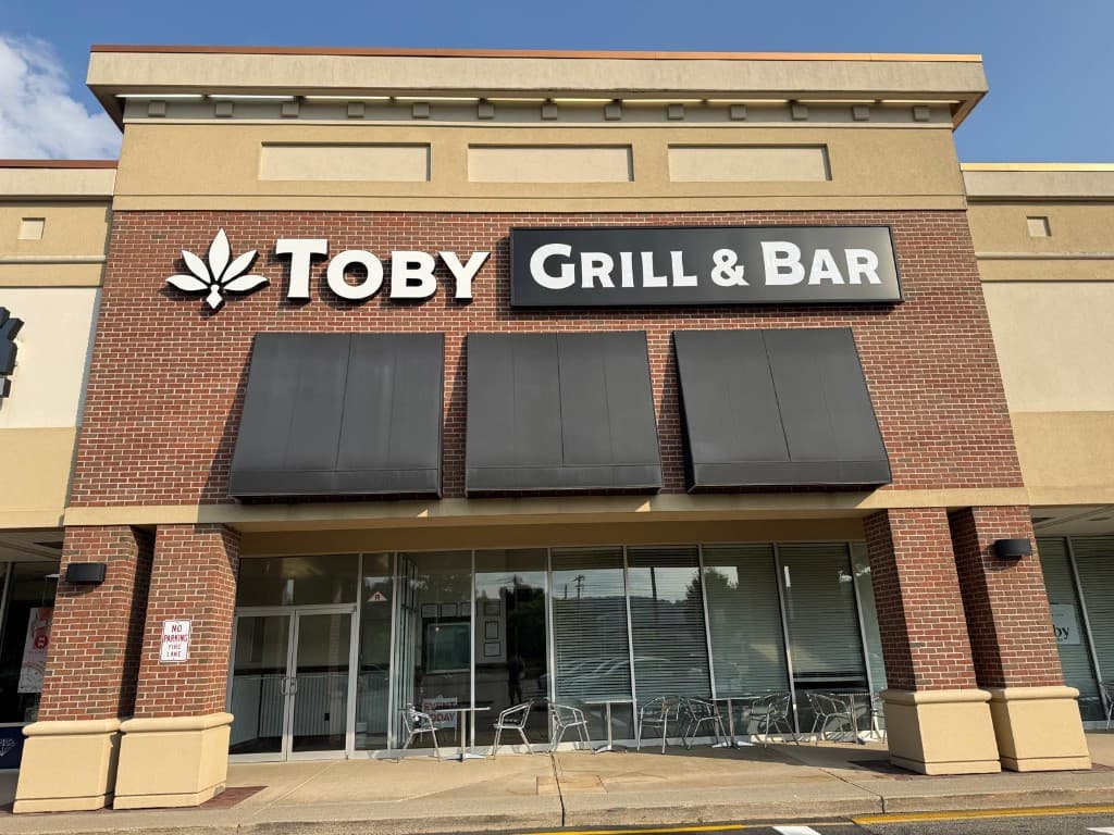 Front exterior of Toby Grill & Bar in Succasunna, NJ